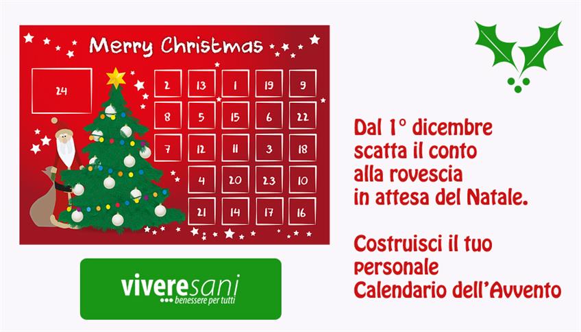 Calendario dell’Avvento Calendario dell’Avvento